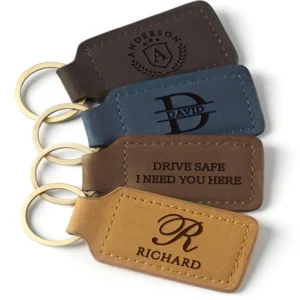 Leather Keychain
